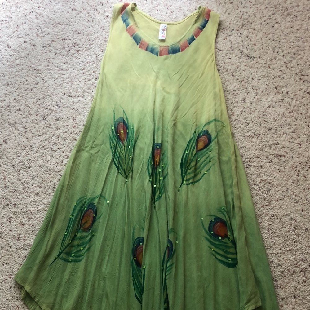 Boho chic dress/ beach cover up